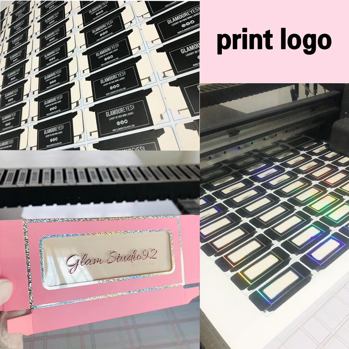 Lash Boxes Packaging 25mm Eyelash Packaging Without Tray Custom Own Logo Mink Lashes Pack Wholesale Eyelash Packaging Boxes Case 6