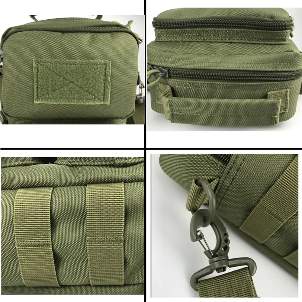 Тактическая сумка на плечо 600D военный EDC чехол Портативный чехол для телефона кобура Сумка через плечо для отдыха на природе Охота сумки-мессенджеры