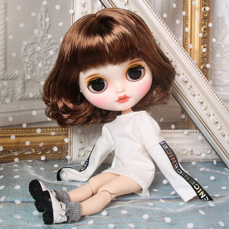 1/6 BJD кукла белая кожа 19 суставов тела мягкие волосы Подарочная игрушка по индивидуальному заказу