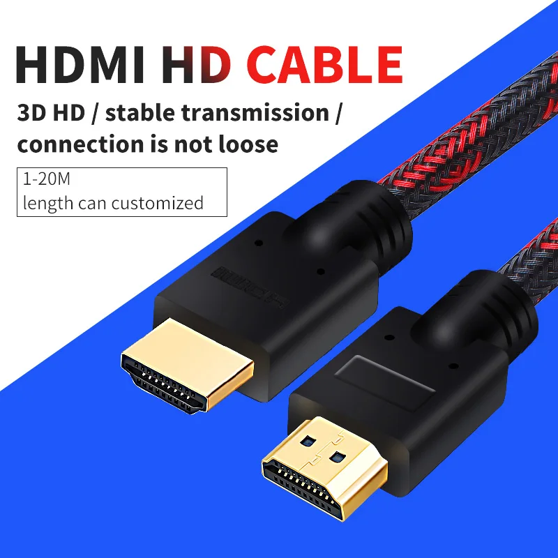 Shuliancable HDMI кабель 2,0 4k кабель 1 м 2 м 3 м 5 м 10 м 15 м 20 м сплиттер коммутатор для HD ТВ ноутбука PS3 PS4 компьютера xbox