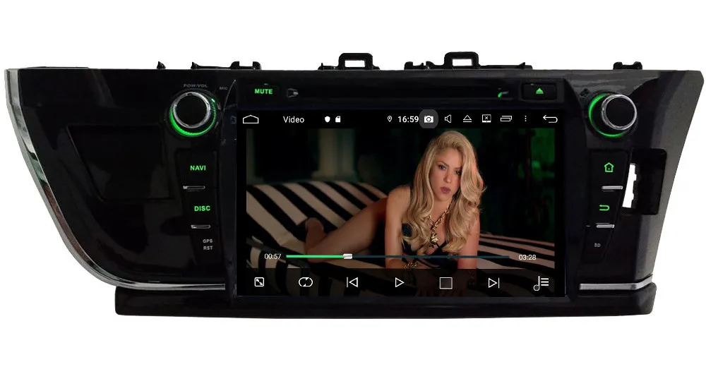 Klyde " ips 4G wifi Android 9,0 Восьмиядерный 4 Гб ОЗУ 64 Гб ПЗУ BT DSP автомобильный DVD мультимедийный плеер радио для Toyota Corolla 2013