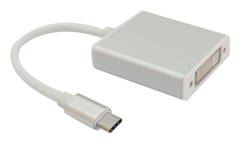 Преобразователь типа c к DVI usb3.1-поворот dvi видео разъем usb-c к dvi транс-провод