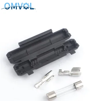 

5Sets 6*30 mm glass fuse holder with 10A fuse
