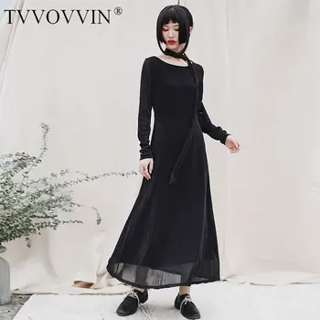 

Loose Vintage Pleated Pullover Dress Fashion New Women 2020 Spring Backless High Waist Small Fresh Minority Casual Dress XJ4359