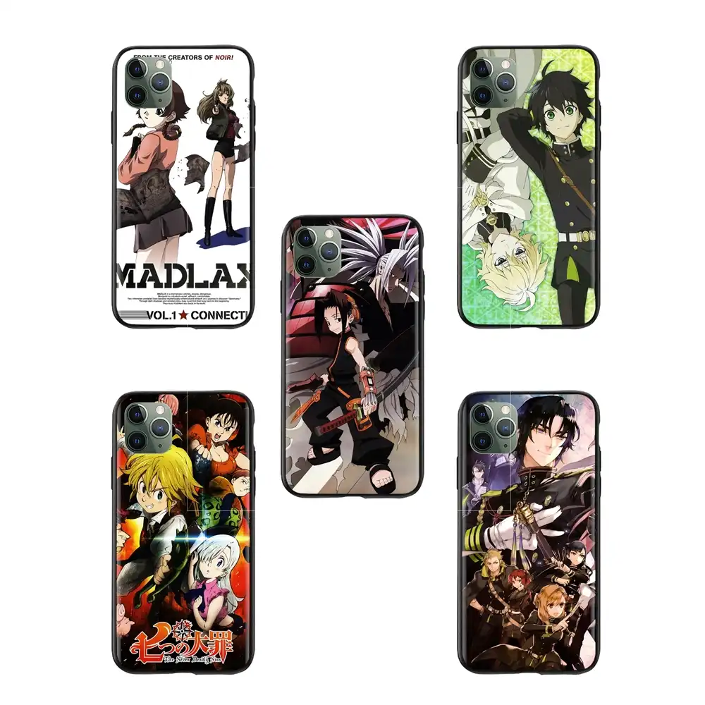 女性のための Madlax アニメデスクトップの壁紙携帯電話のカバーシェル用 X 11 11pro 最大 フィットケース Aliexpress