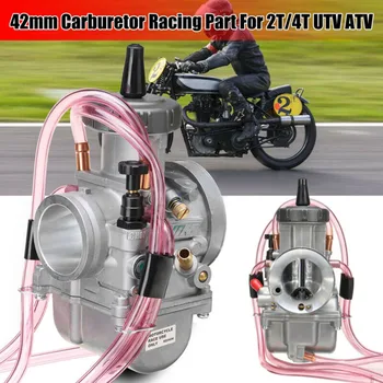 

Universal Motorcycle 42mm Carburetor Racing Repair For Keihin PWK 2T/4T UTV ATV