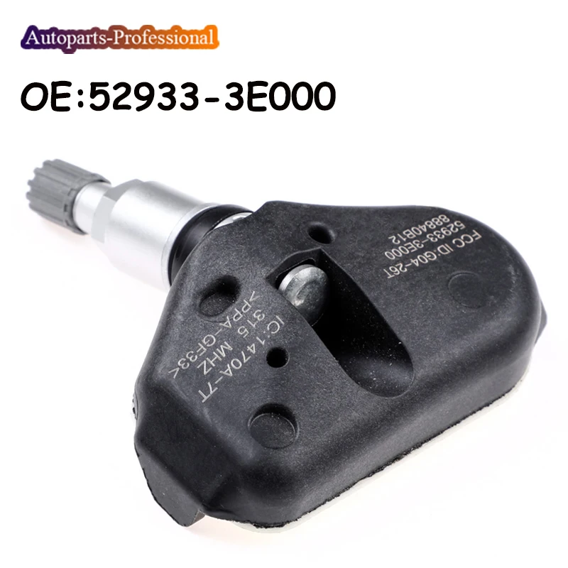 Датчик давления в шинах TPMS 315 МГц для Hyundai Sonata Tiburon Tuscon Kia Sorento Sportage Amanti 529333E000 52933-3E000 |