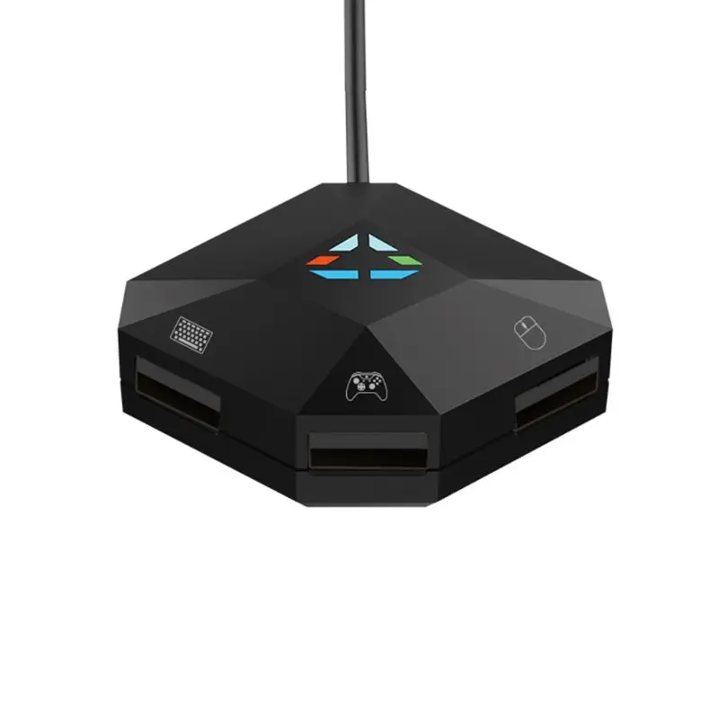 Игровая клавиатура мышь конвертер адаптер для переключателя/PS4/PS3/X-BOX ONE/360 консоли