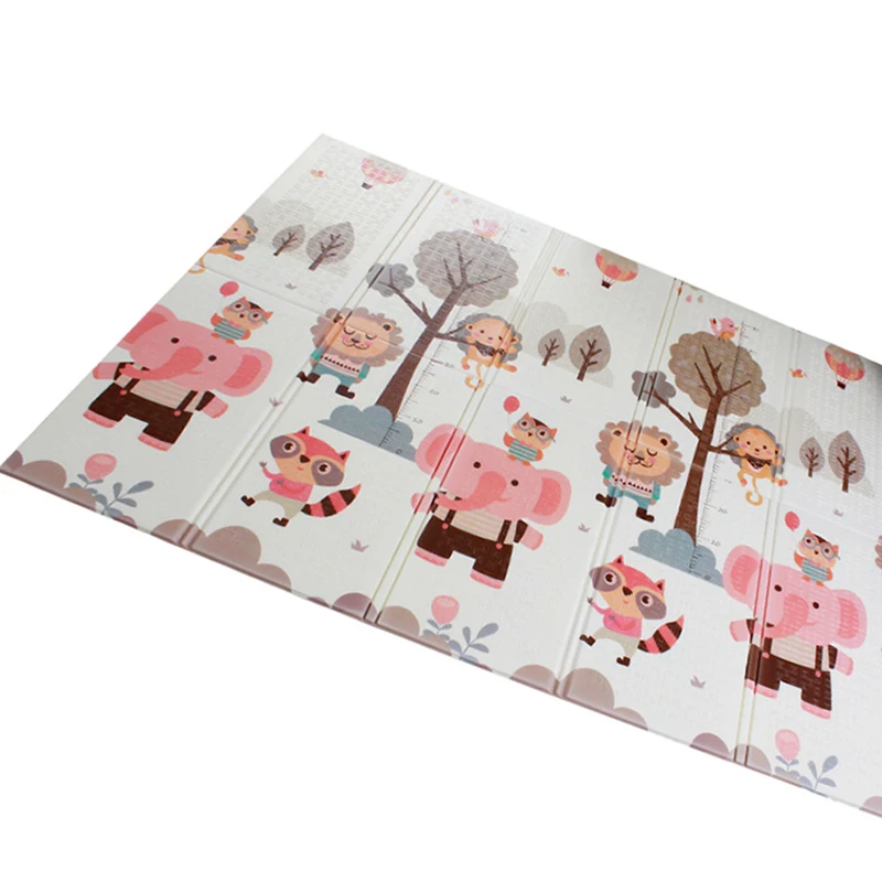 80*180 см детские игрушки, игровой коврик, складной мультяшный игровой коврик, Детский ковер, Детский ковер, пазл, нескользящий детский коврик, товары - Цвет: 120x180cm