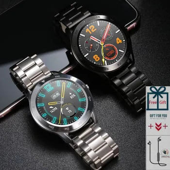 

Men Smart Watch IP68 Waterproof 1.3 Full Round HD Screen ECG Detection Changeable Dials Women Wristband Fitness Tracker Bracelet