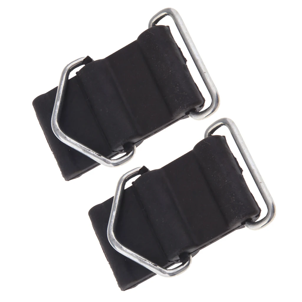2Pcs Fuel Gas Tank Hold Down Fitting Band Strap for Yamaha PW50 Peewee50
