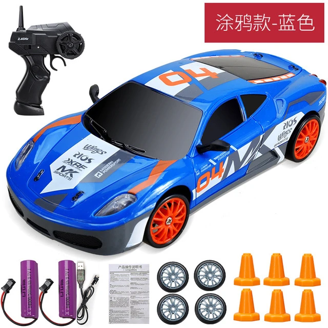 2.4G Drift Rc Car 4WD RC Drift Car Toy Remote Control GTR Model AE86 Vehicle Car RC Racing Car Toy for Children Christmas Gifts fastest rc car in the world RC Cars