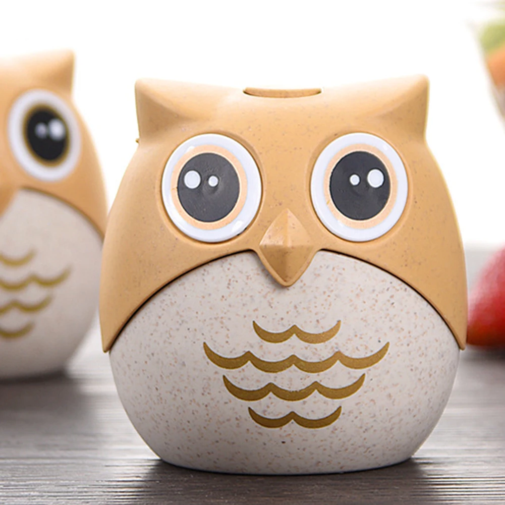 Милый легко Очищаемый диспенсер с дизайном Совы PP контейнер бытовой Ручной пресс