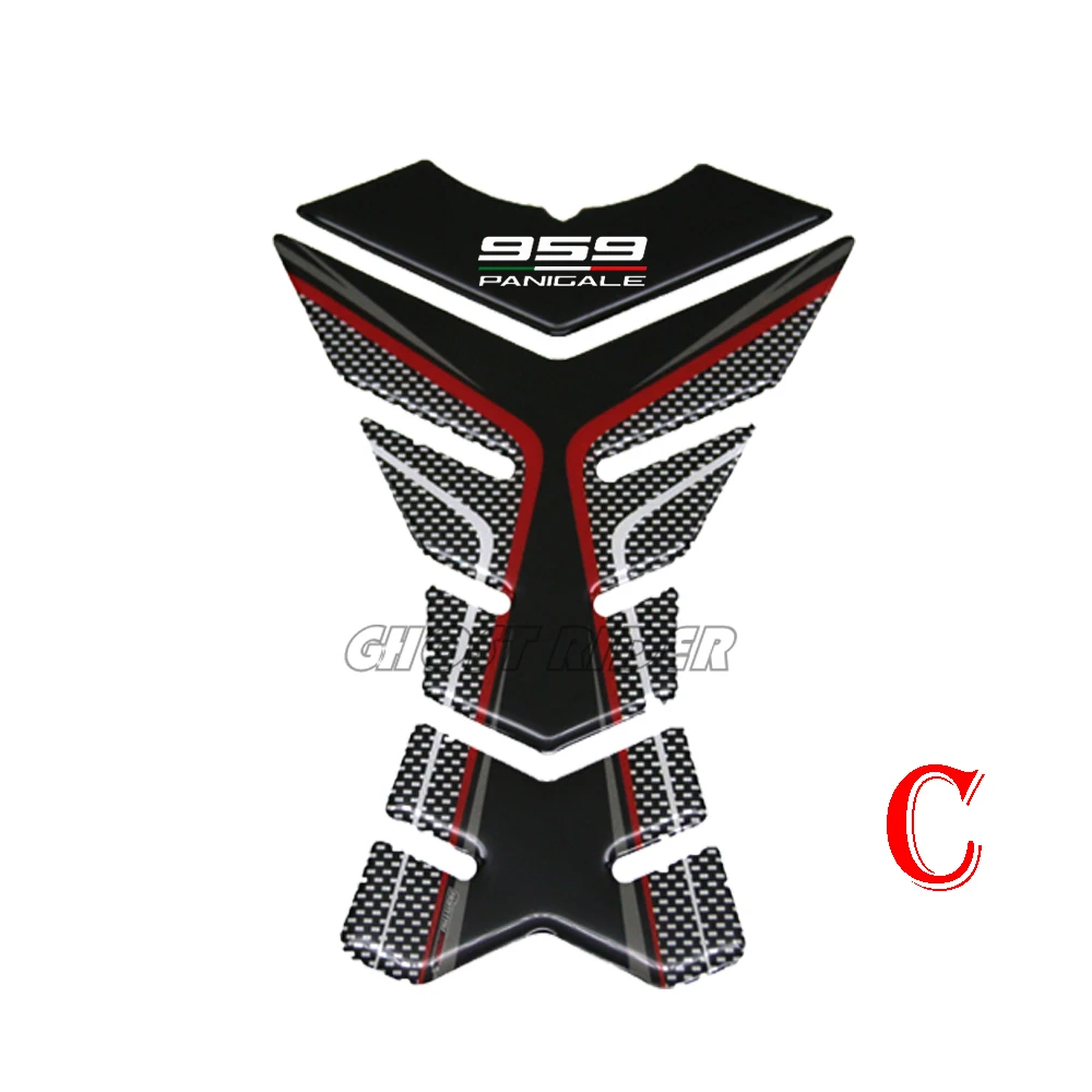 3D мотоциклетный Бензобак защитный чехол для Ducati 959 Panigale Corse Tank Pad стикер