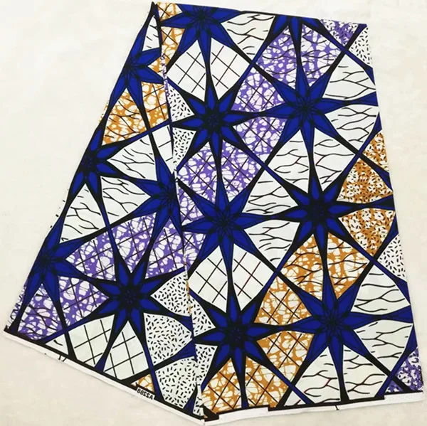 22 african wax print fabric ankara fabric for patchwork batik african fabric tissu wax 6yards cotton fabric for dress HH-C2 - Цвет: 22