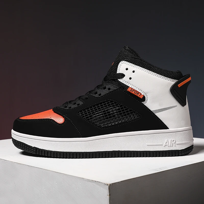 Orange Размеры 35-45, Детская Баскетбольная обувь, 6 цветов, высокие кроссовки, мужская обувь Jordan, Ретро стиль, Lebron, спортивная обувь James, Bambas Hombre - Цвет: Orange
