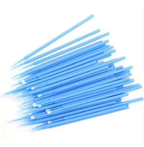 

10pcs/lot Disposable Micro Brush Eyelashes Extension Individual Lash Removing Swab Micro Brush For Eyelash Extension Tools