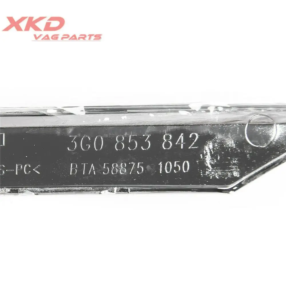 3G0 853 842 сзади 2 шт. бампер Литье Chrome комплект подходит 3G0 853 841 для Passat 3C B8 3G0853841/2