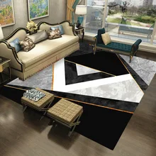 Скандинавский светильник, роскошный мраморный ковер с геометрическим рисунком, домашняя прикроватная тумбочка для спальни, коврик для пола с лифтом, диван, журнальный столик, нескользящий ковер