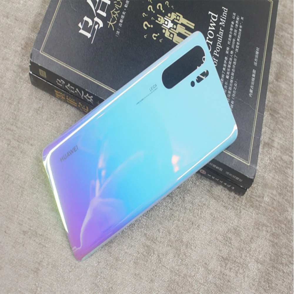 huawei P30 Pro, задняя батарея, стеклянная крышка, Замена для huawei P30 Pro, задняя крышка корпуса, задняя крышка, чехол+ наклейка