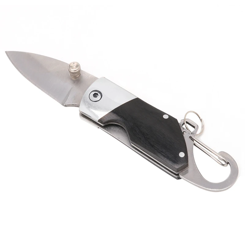 Портативные рыболовные инструменты EDC Складной нож брелок Карманный винтажный спортивный Открытый Отдых Туризм безопасное электронное устройство для выживания нож s