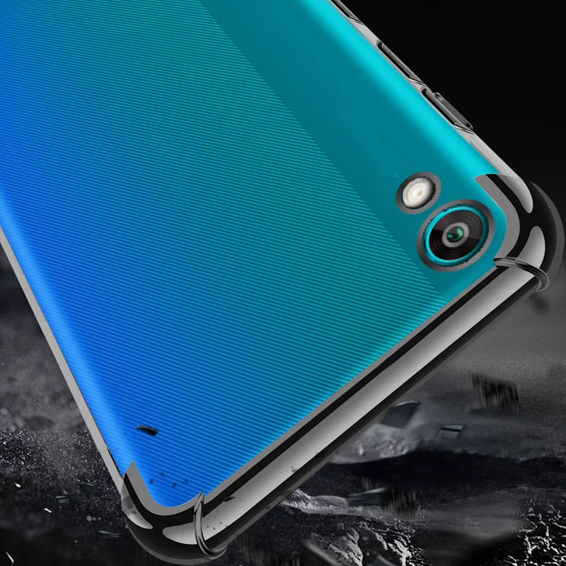 Красный цвет для huawei Honor Play 3E Чехол подушки безопасности буфера полная защита чехол для huawei Honor Play3E ТПУ противоударный задняя крышка