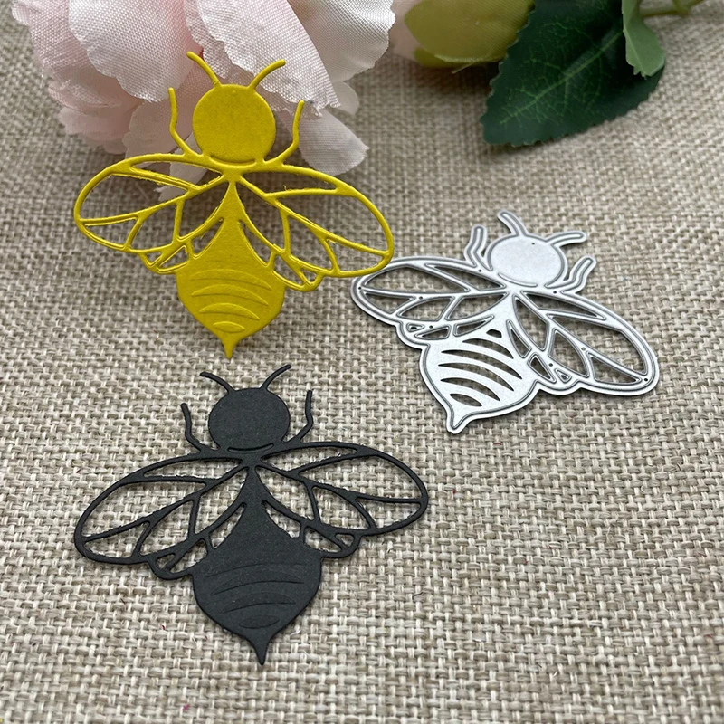 Biene Dekoration Metall Stanzformen Schablonen für DIY Scrapbooking dekorative Prägung Handwerk Stanzschablone Form