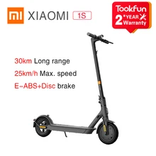 XIAOMI – trottinette électrique 1s 3 pouces, pliable, rapide, commande via l'application MI Home, batterie au Lithium, multifonction, sécurité, pour adultes