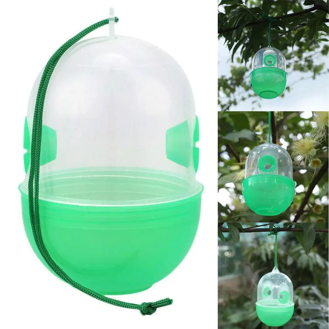 Ловушка ловушка для пчел защиты окружающей среды от насекомых Зеленая