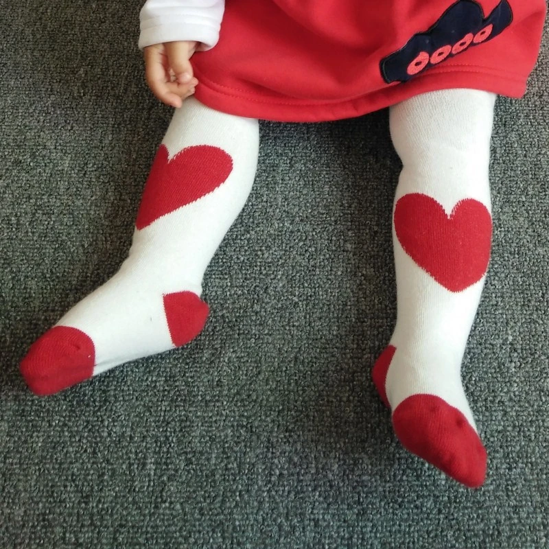 heart tights baby
