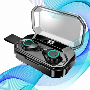 

TWS Bluetooth 5.0 Earphone Wireless Mini Earbuds Stereo Sports Headsets Noise Reduction Headphone for IOS Android Phone