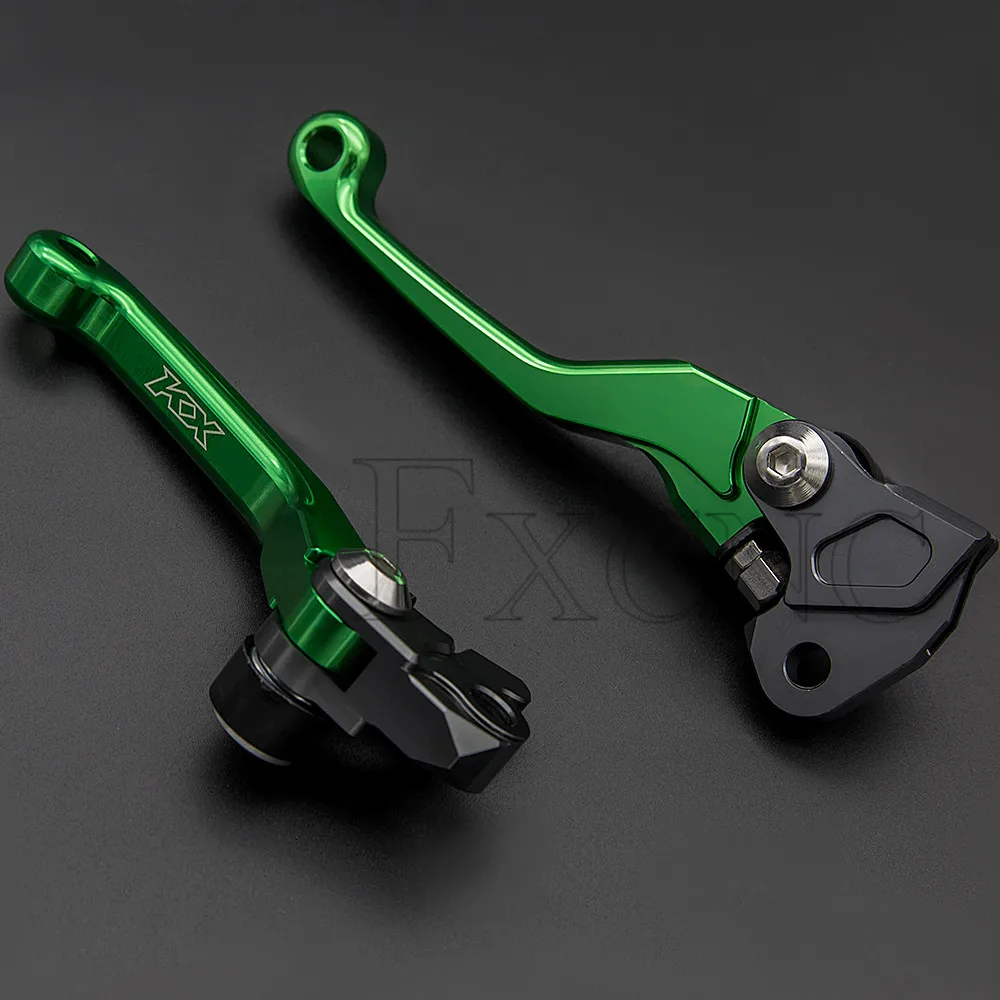 CNC мотоцикл яма Байк тормозной рычаг сцепления для Kawasaki KX250 KX 250