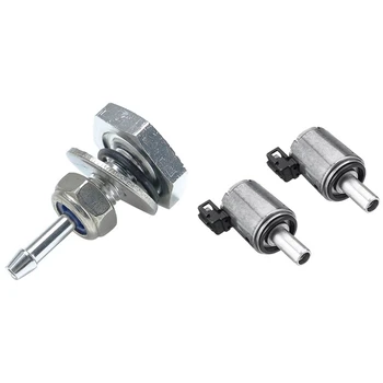 

1 Pcs Turbocharger Pipe Boost Hose Nipple Turbo Vacuum Vac Gauge & 2Pcs Car Transmission Solenoid Valve