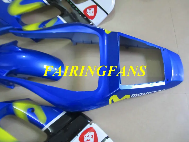 Мотоцикл обтекателя тела для YAMAHA YZFR6 98 99 00 01 02 YZF R6 YZF600 1998 2000 2002 синие белые обтекатели комплект+ подарки YH15