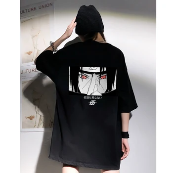 

Naruto Anime Manga T Shirt New Funimation itachi uchiha Nice Loose T-shirt Men Cotton Tee Shirt