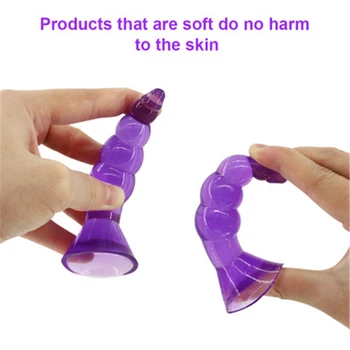G spot Stimulate Prostate Silicone Anal Vibrator Male Massager Masturbators Men Adults Product Sex Toys For Men Woman 3