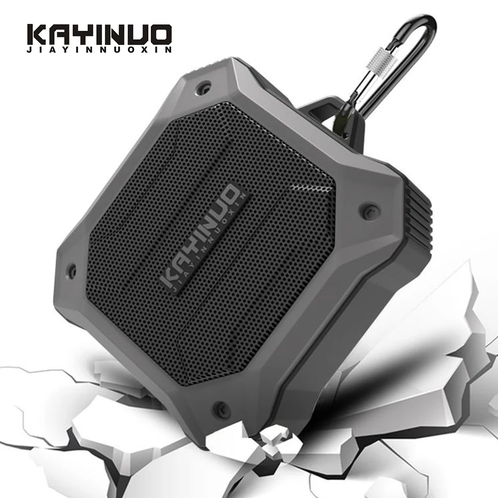 KAYINUO портативный мощный bluetooth динамик водонепроницаемый с микрофоном IPX7 TWS bluetooth беспроводные колонки басовый звуковой ящик AUX TF