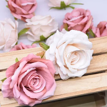 

5/10Pcs Silk Peony Artificial Flowers Bouquet Fake Flower DIY Wedding Decoration Indoor Scrapbooking Valentines Day Gift