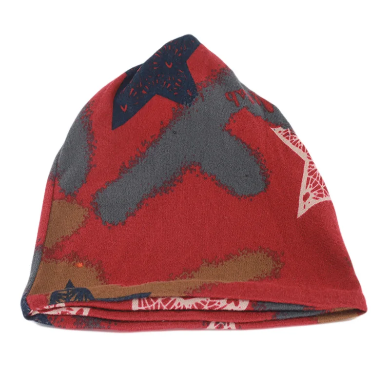 Neue Mode Frauen Mützen Schädel Frühling Herbst warme Hut Schal zwei gebrauchte lässige warme Mädchen Gorras Outdoor weibliche Knochen hüte Verkauf – Detail 35