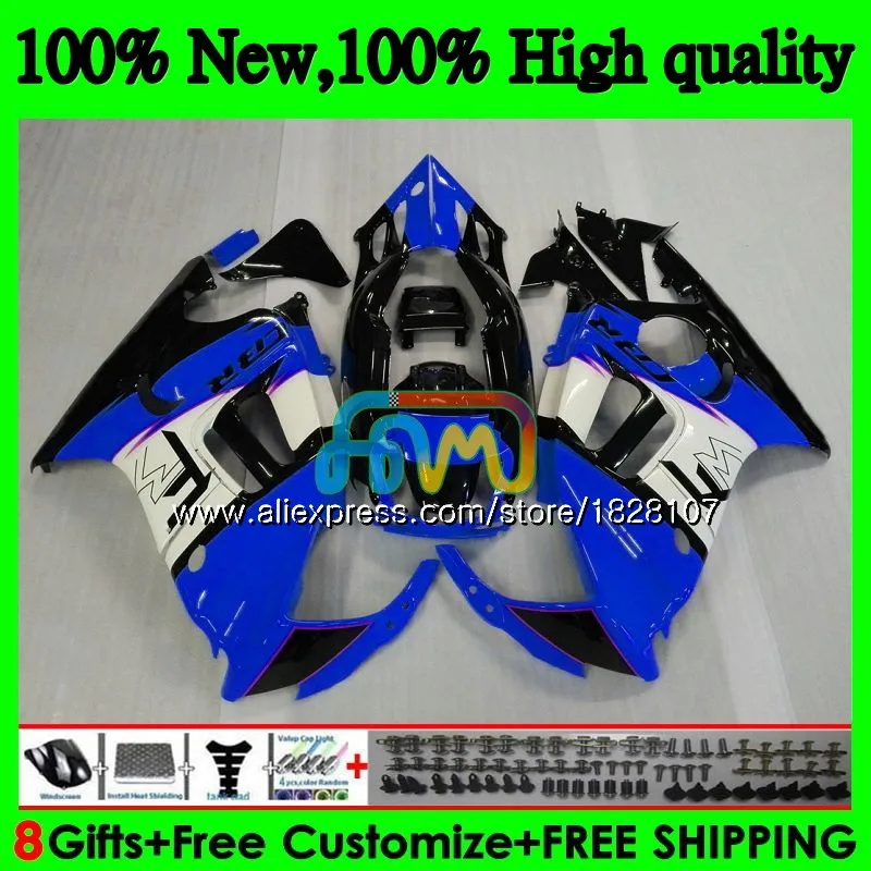 CBR600F3 комплект для HONDA CBR 600F3 600 FS сине-белые F3 95 96 1997 1998 3BS. 157 CBR600FS CBR600 F3 1995 1996 97 98 обтекатель бака