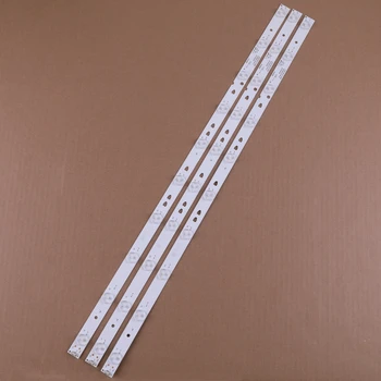 

New 3pcs 10LED LED backlight strip for 32PAL535 LE32B310N Le32b8000 LED315D10-07(B) 30331510219 LED315D10-ZC14-07(A) 30331510213