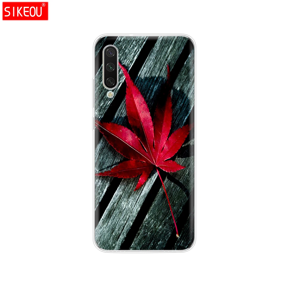 Силиконовый чехол для Xiaomi mi A3, чехол с полной защитой, мягкая задняя крышка из ТПУ, чехол для телефона s для Xio mi A3, бампер, кошечка, цветок - Цвет: 12084
