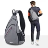 Men One Shoulder Backpack Women Sling Bag Crossbody USB Boys Cycling Sports Travel Versatile Fashion Bag Student School 1