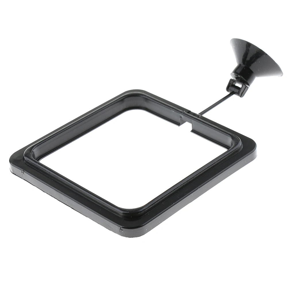 Fish Tank Betta Feeding Square, Aquarium Fish Feeding Ring Floating Feeder