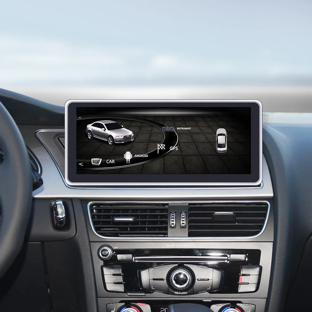 Автомобильный DVD GPS плеер для Audi A4L B8 A5 2009 2017 Android 7 1 2Din автомобильный Авторадио