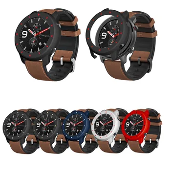

for Amazfit GTR 47mm Smart Watch Replacement Watch Cover Case Smartwatch Dual Colors PC Protective Cover Case Wearable Accessory