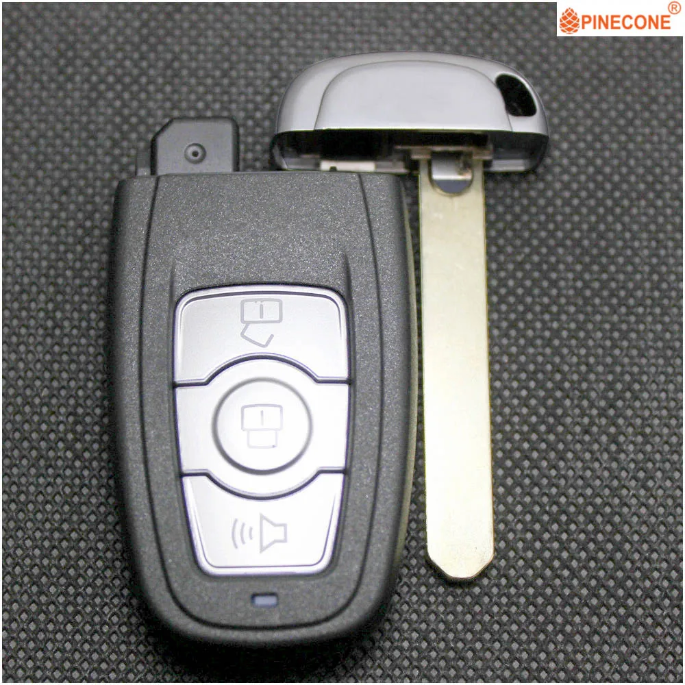 Корпус Pinecone для ключа для Great Wall Haval H6 Hover H6 ключ 3 кнопки Uncut Blade Замена дистанционный ключ-брелок от машины корпус с логотипом