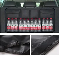 Auto Storage Organizer Car Trunk Bag Universal Large Capacity Backseat Storage Bag Trunk Cargo Mesh Holder