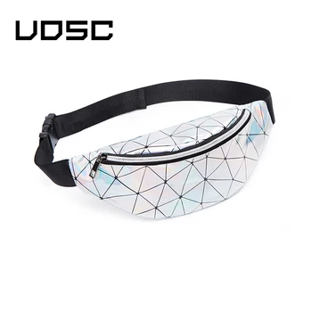 

UOSC Unisex Chest Bag for women 2019 fanny pack waist bag waterproof fanny pack for women fashionable girl menwaist bag women