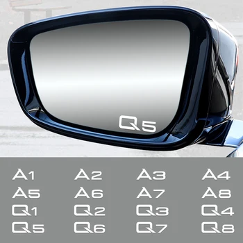 

4PCS Car Mirrors Decor Stickers Door Handle Creative Decals for Audi A1 A2 A3 A4 A5 A6 A7 A8 Q1 Q2 Q3 Q4 Q5 Q6 Q7 Q8 Accessories